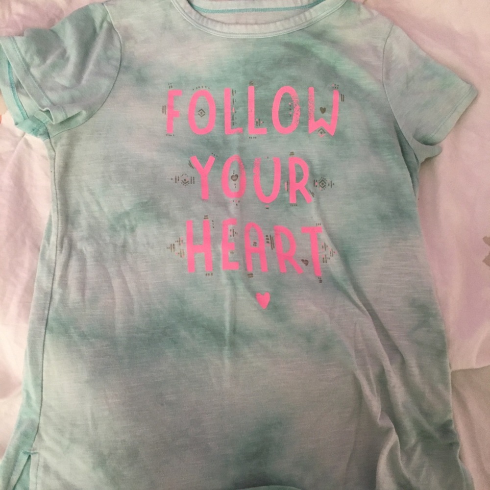 Follow Your Heart Light Blue T-shirt